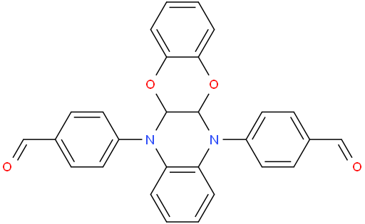 4,4'-(5a,11a-dihydrobenzo[5,6][1,4]dioxino[2,3-b]quinoxaline-6,11-diyl)dibenzaldehyde