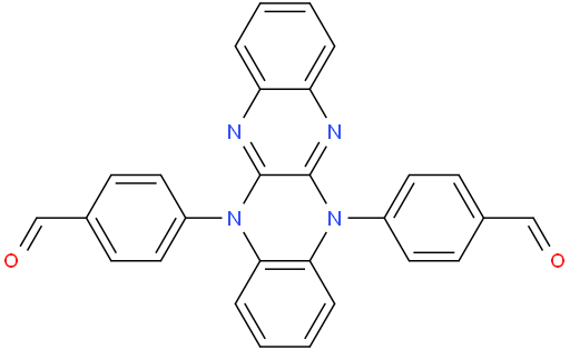 4,4'-(quinoxalino[2,3-b]quinoxaline-5,12-diyl)dibenzaldehyde