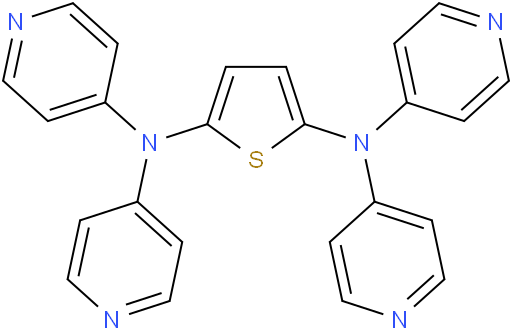 N2,N2,N5,N5-tetra(pyridin-4-yl)thiophene-2,5-diamine