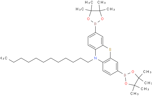 10-dodecyl-3,7-bis(4,4,5,5-tetramethyl-1,3,2-dioxaborolan-2-yl)-10H-phenothiazine