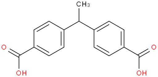 4,4'-(ethane-1,1-diyl)dibenzoic acid