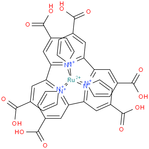 2-(4-carboxylatopyridin-2-yl)pyridine-4-carboxylate;hydron;ruthenium(2+);chloride