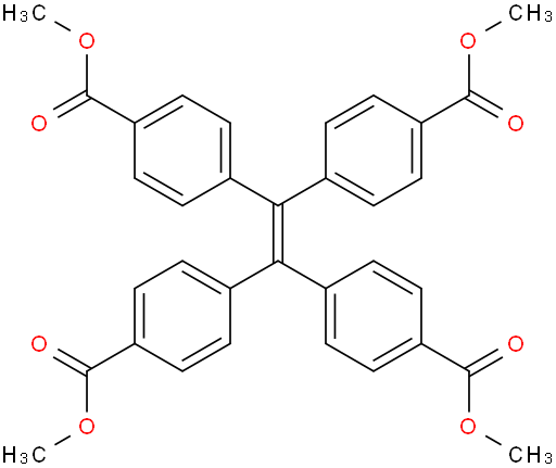 tetramethyl 4,4',4'',4'''-(ethene-1,1,2,2-tetrayl)tetrabenzoate