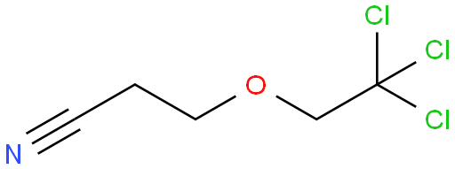 3-(2,2,2-trichloroethoxy)propanenitrile