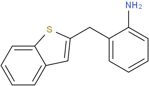 2-(苯并[b]噻吩-2-基甲基)苯胺