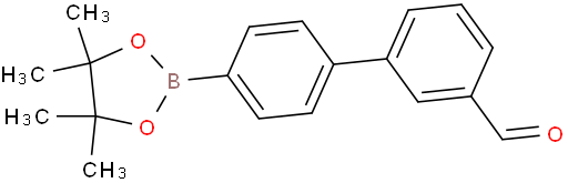 4'-(4,4,5,5-tetramethyl-1,3,2-dioxaborolan-2-yl)-[1,1'-biphenyl]-3-carbaldehyde