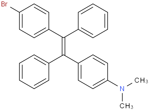 4-(2-(4-bromophenyl)-1,2-diphenylvinyl)-N,N-dimethylaniline