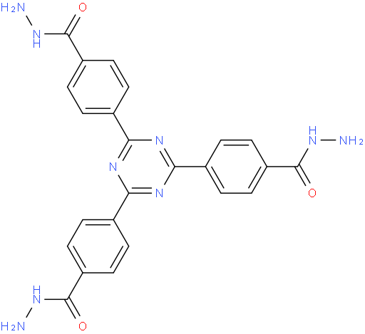 4,4',4''-(1,3,5-triazine-2,4,6-triyl)tri(benzohydrazide)