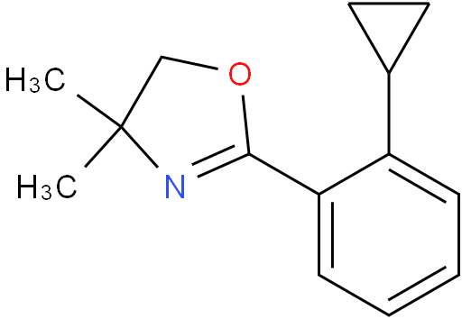2-(2-cyclopropylphenyl)-4,4-dimethyl-4,5-dihydrooxazole