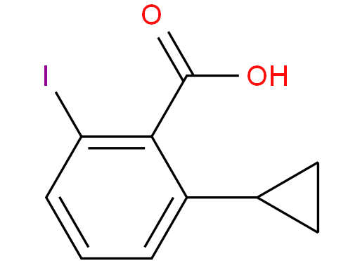2-cyclopropyl-6-iodobenzoic acid