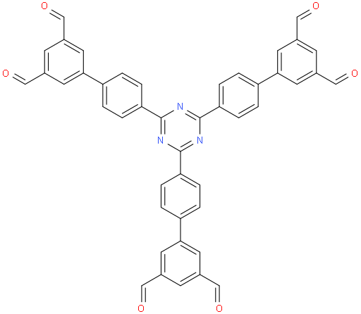 4',4''',4'''''-(1,3,5-triazine-2,4,6-triyl)tris(([1,1'-biphenyl]-3,5-dicarbaldehyde))