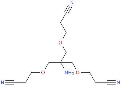 3,3'-((2-amino-2-((2-cyanoethoxy)methyl)propane-1,3-diyl)bis(oxy))dipropanenitrile