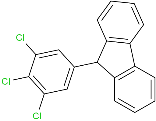 9-(3,4,5-trichlorophenyl)-9H-fluorene