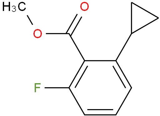 methyl 2-cyclopropyl-6-fluorobenzoate