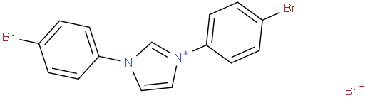 1,3-bis(4-bromophenyl)-1H-imidazol-3-ium bromide