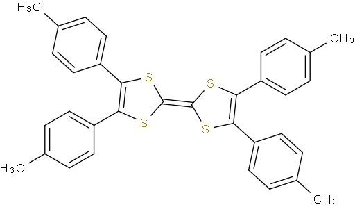 4,4',5,5'-tetra-p-tolyl-2,2'-bi(1,3-dithiolylidene)