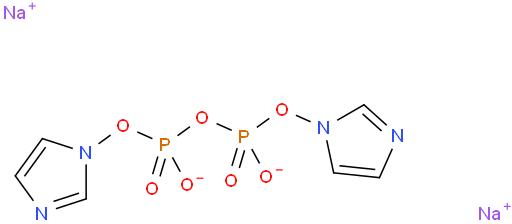 Disodium p1,p2-di(1-imidazolyl)pyrophosphate