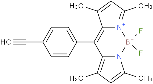 10-(4-乙炔基苯基)-5,5-二氟-1,3,7,9-四甲基-5H-4l4,5l 4-二吡咯并[1,2-c:2 ',1'-f][1,3,2]二氮杂硼宁