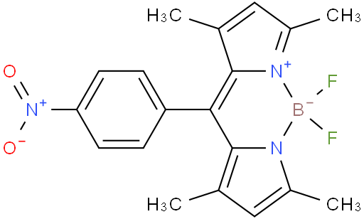 5,5-二氟-1,3,7,9-四甲基-10-(4-硝基苯基)-5H-4λ4,5λ4-二吡咯烷酮并[1,2-c:2',1'-f][1,3,2]二氮杂硼烷