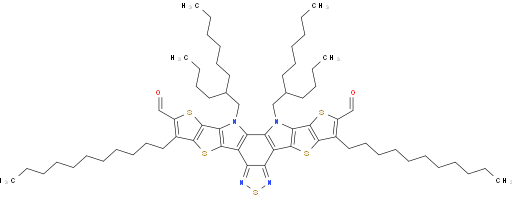 12,13-双(2-丁基辛基)-12,13-二氢-3,9-二十一烷基-二噻吩并[2'',3'':4',5']噻吩[2',3':4,5]吡咯[3,2-E:2',3'-G][2,1,3]苯并噻二唑