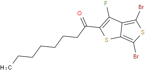 1-(4,6-二溴-3-氟噻吩[3,4-b]噻吩-2-基)辛烷-1-酮