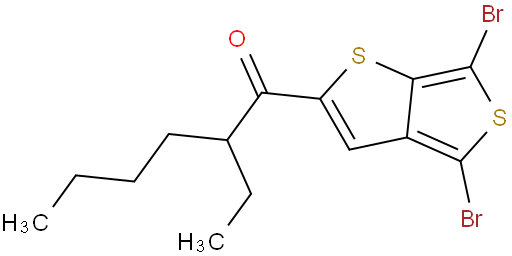1-(4,6-二溴噻吩并[3,4-b]噻吩-2-基)-2-乙基己-1-酮