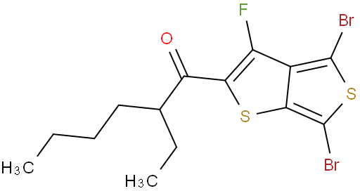 1-(4,6-二溴-3-氟噻吩[3,4-b]噻吩-2-基)-2-乙基己酮