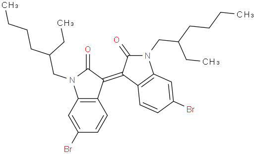 6,6'-二溴-N,N'-(2-乙基己基)异靛