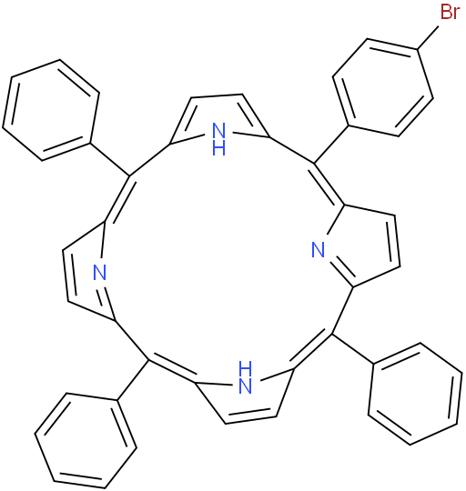 5-(溴苯基)- 10,15,20-苯基卟啉