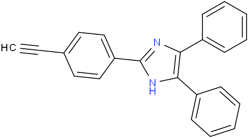 2-(4-ethynylphenyl)-4,5-diphenyl-1H-imidazole