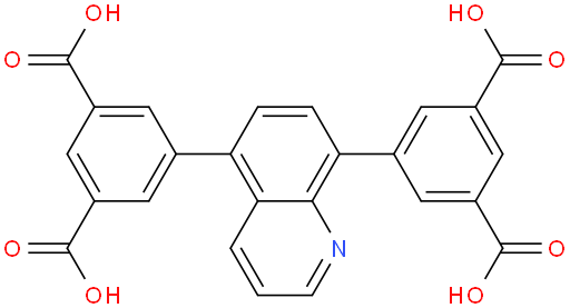 5,5'-(quinoline-5,8-diyl)diisophthalic acid