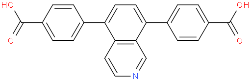 4,4'-(isoquinoline-5,8-diyl)dibenzoic acid