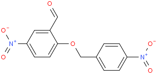 5-nitro-2-((4-nitrobenzyl)oxy)benzaldehyde