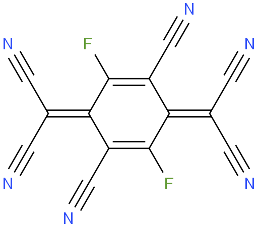 2,2'-(2,5-dicyano-3,6-difluorocyclohexa-2,5-diene-1,4-diylidene)dimalononitrile
