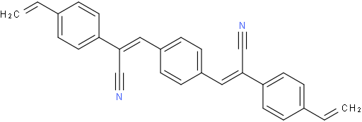 (2Z,2'Z)-3,3'-(1,4-phenylene)bis(2-(4-vinylphenyl)acrylonitrile)