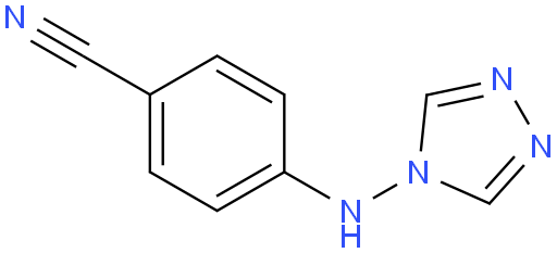 4-((4H-1,2,4-triazol-4-yl)amino)benzonitrile
