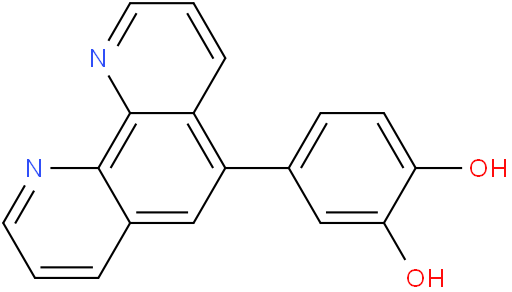 4-(1,10-phenanthrolin-5-yl)benzene-1,2-diol
