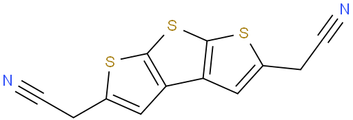 2,2'-(dithieno[2,3-b:3',2'-d]thiophene-2,5-diyl)diacetonitrile