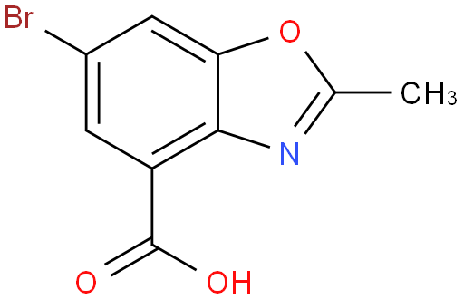 6-bromo-2-methylbenzo[d]oxazole-4-carboxylic acid