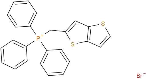triphenyl(thieno[3,2-b]thiophen-2-ylmethyl)phosphonium bromide