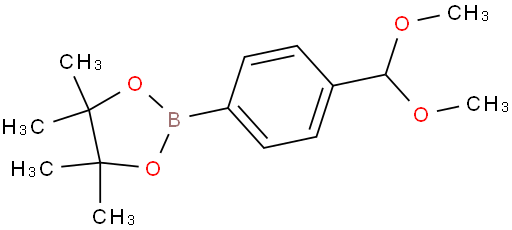 2-(4-(二甲氧基甲基)苯基)-4,4,5,5-四甲基-1,3,2-二氧硼烷