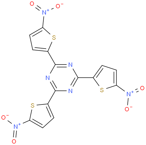 2,4,6-tris(5-nitrothiophen-2-yl)-1,3,5-triazine