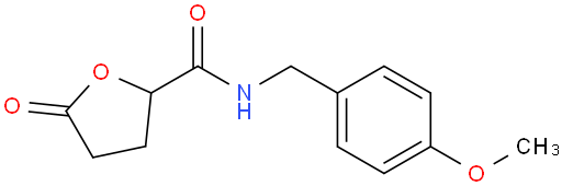N-(4-甲氧基苄基)-5-氧四氢呋喃-2-甲酰胺