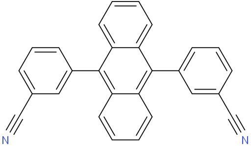 3,3'-(anthracene-9,10-diyl)dibenzonitrile