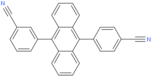 3-(10-(4-cyanophenyl)anthracen-9-yl)benzonitrile