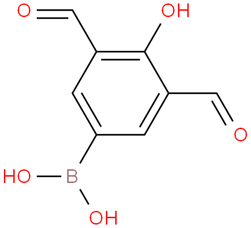 (3,5-diformyl-4-hydroxyphenyl)boronic acid