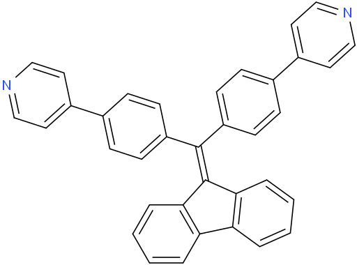 4,4'-(((9H-fluoren-9-ylidene)methylene)bis(4,1-phenylene))dipyridine