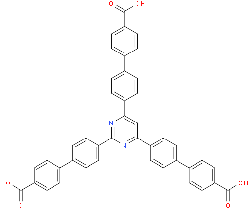 4',4''',4'''''-(pyrimidine-2,4,6-triyl)tris(([1,1'-biphenyl]-4-carboxylic acid))