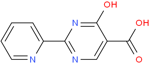 4-羟基-2-(2-吡啶)-5-嘧啶羧酸